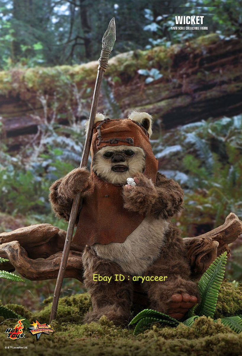 Hot Toys MMS550 Return of the Jedi Wicket 1/6 Action Figure In