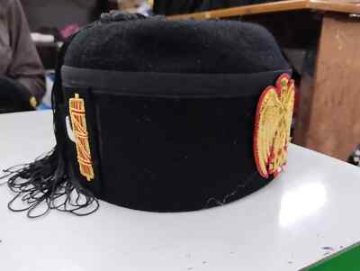 WW2 Italian Mussolini FEZ Cap|Fascist Summer Cap| Fez EI Duce Hat