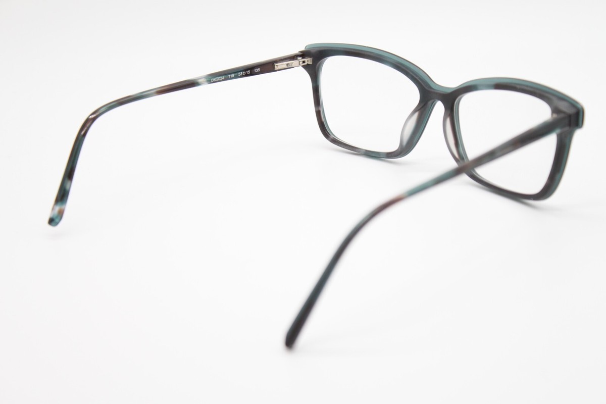 NEW DKNY DK5024 315 TEAL TORTOISE AUTHENTIC EYEGLASSES 53-15  display picture 1