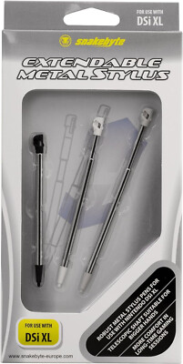 Snakebyte NDSi XL - Extendable Metal Stylus set