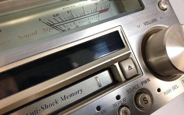 Panasonic CQ-VX5500D パナソニック Panasonic CQ-VX5500D CD MD player Tested Very rare item From