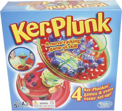 Hasbro Gaming Kerplunk A Nerve Racking Game Of Skills 2 To 4 Players ...