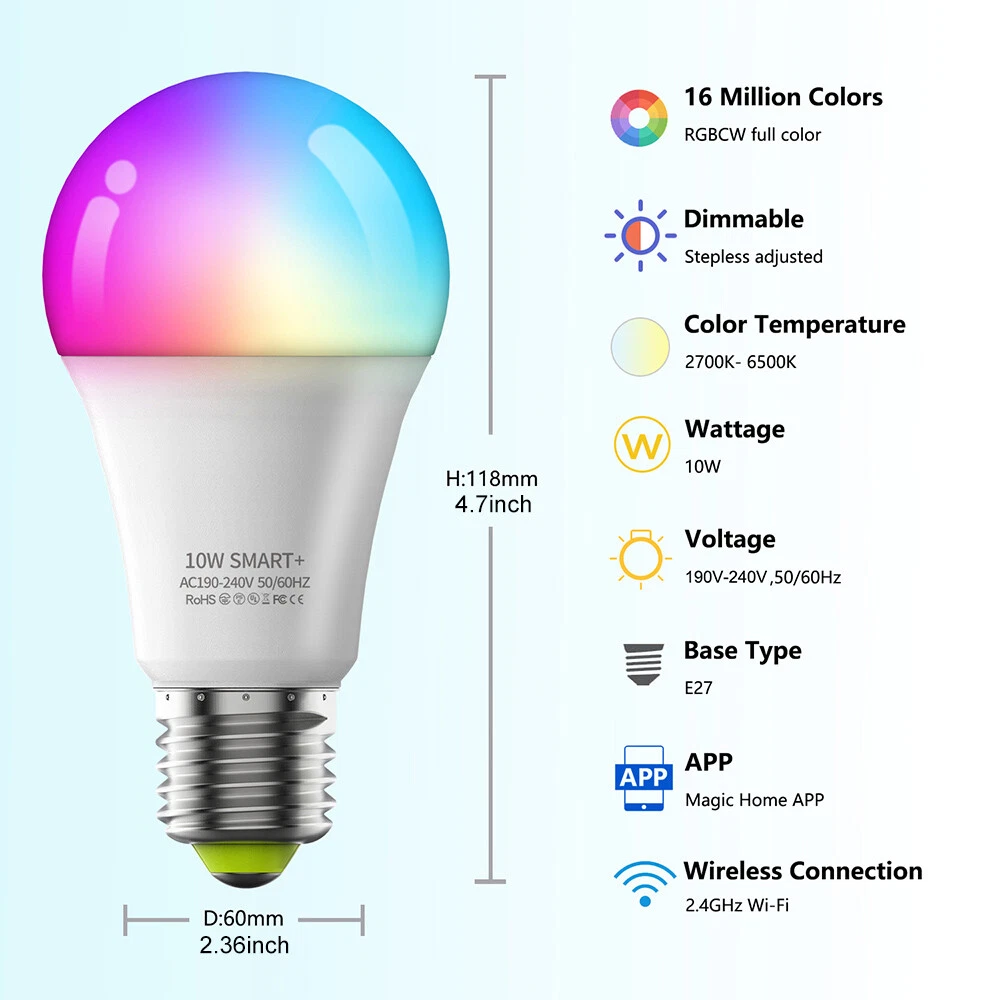 Wifi lamp bulb deals