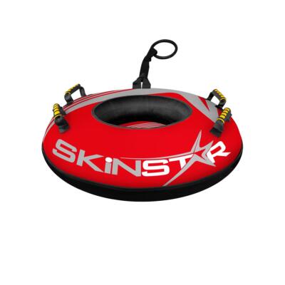 SkinStar Profi Snowtube Ø70cm Schneereifen Rutschreifen Rodel Schlitten Bob rot