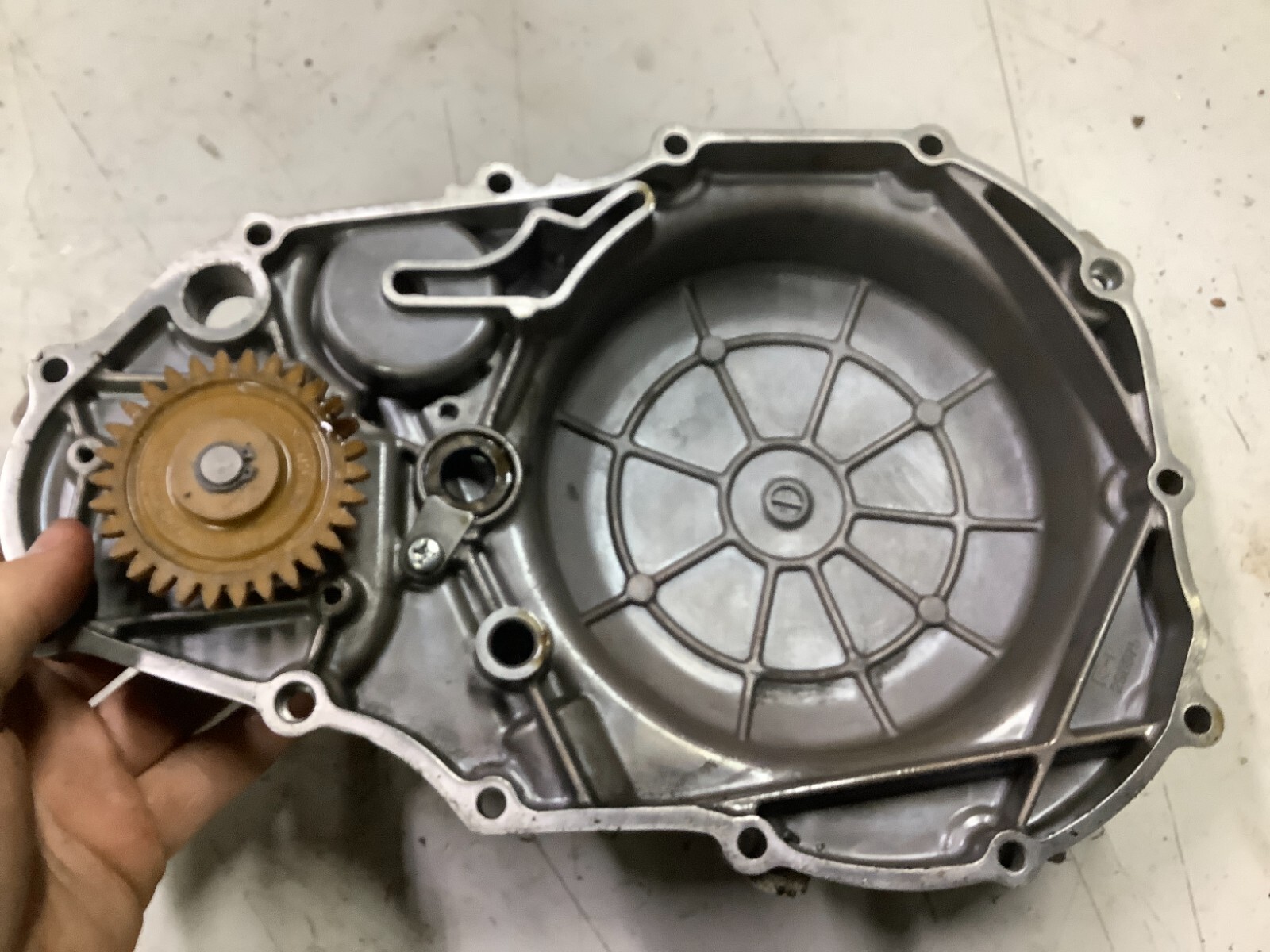 2010 10 SUZUKI LTZ 400 FUEL INJECTED CLUTCH COVER / WATER PUMP eBay