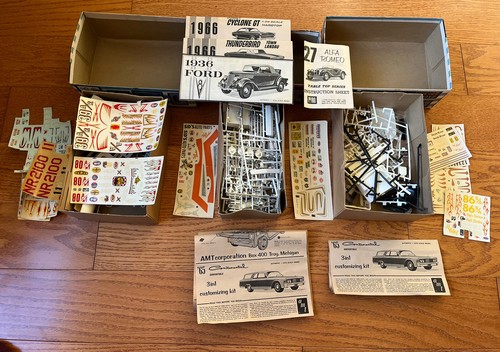 Model car parts stickers instructions Continental AMT parts only With Boxes - Picture 10 of 14