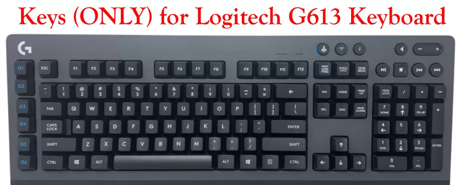 Clavier LOGITECH G613 Wireless Mechanical Gaming Keyboard, Bluetooth