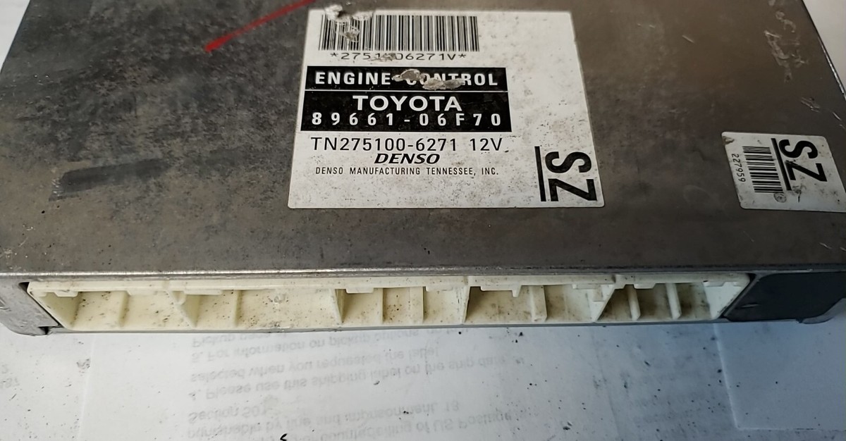 89661-06F70 Toyota Solara 2007 ecm ecu computer | eBay