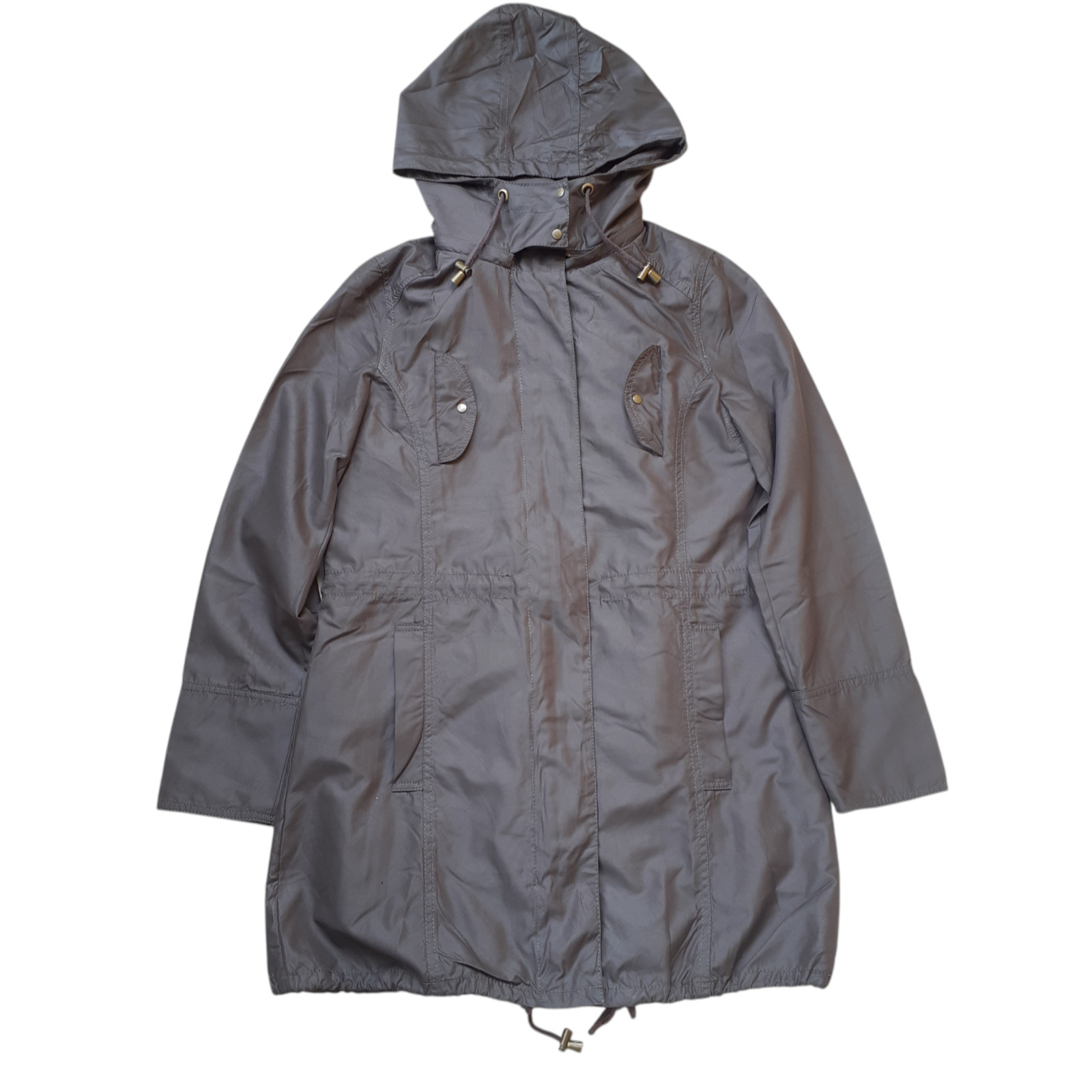 Atsuro Tayama A/T Limited Edition Parka Jacket Women size 38 Charcoal