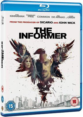 The Informer (2019) Joel Kinnaman Clive Owen Blu-Ray BRAND NEW