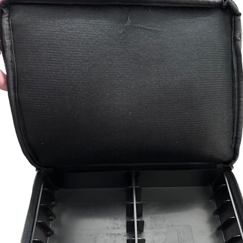 Case Logic 20 Kassettenband Nylon Tragetasche verstellbarer Riemen Kunststofffach - Bild 8 von 9