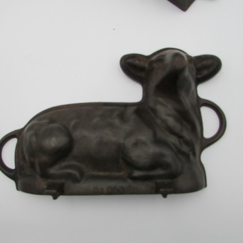 Griswold Cast Iron Lamb Cake Mold # 866(921,922) - Picture 14 of 15