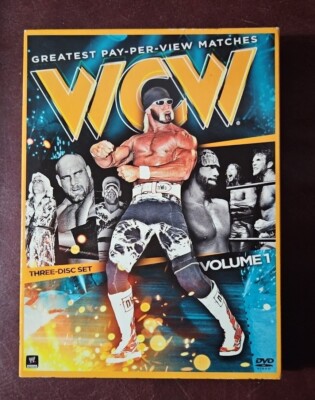 WWE: WCW Greatest Pay-Per-View Matches, Vol. 1 (DVD, 2014, 3-Disc Set) New! 