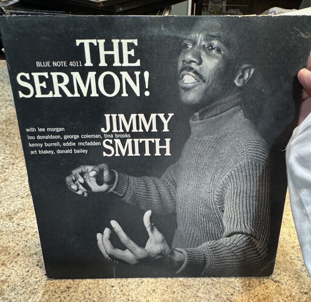 洋楽 JIMMY SMITH THE SERMON! BLUE NOTE 4011 Jimmy Smith – The Sermon! – Vinyl (LP, Album, Stereo), 1959