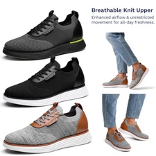 Men's Fashion Dress Sneakers Oxfords Classic Casual Breathable Formal Shoes