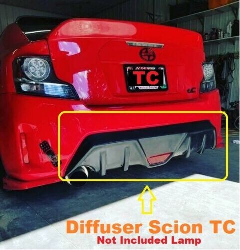 For 2014-2016 Scion TC Rear Lower Diffuser Fiberglass | Gray ...