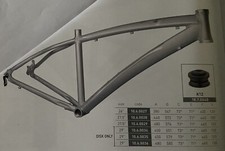 TELAIO ALLUMINIO GREZZO MTB 27.5" MISURA 44 o 48