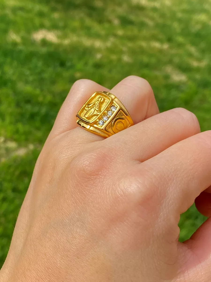 Gold Men's Ring – Everett Jewelry