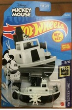 Hot Wheels 2021 Mickey Mouse Steamboat Disney NIP HW Screen Time NEW