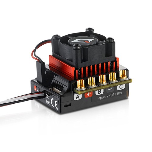 Hobbywing QUICRUN Sensored 120A/60A 2-3S Lipo Brushless ESC for 1/10 Car - Picture 11 of 21