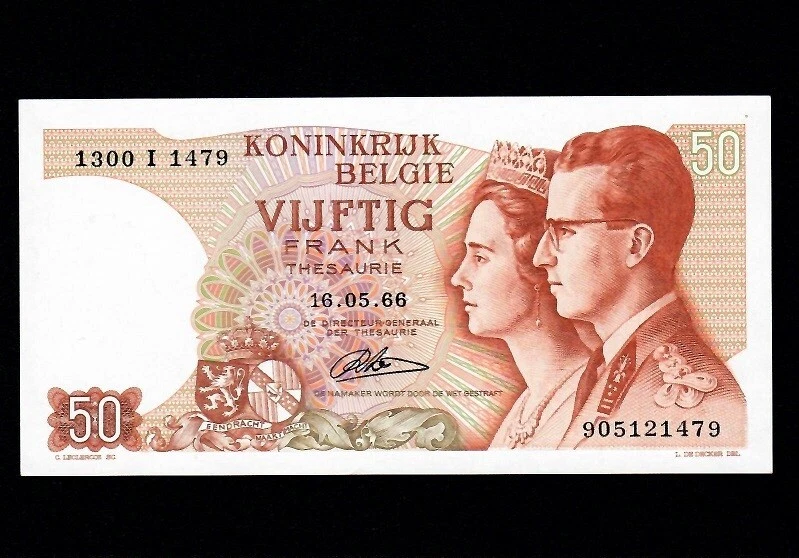 1966 Belgian Paper Money for sale | eBay