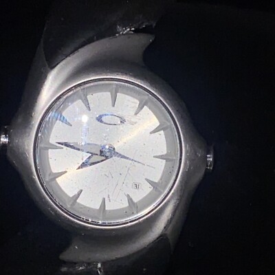 Oakley Crush 2.5 Watch Polished Mother Of Pearl Pink Dial - Ladies