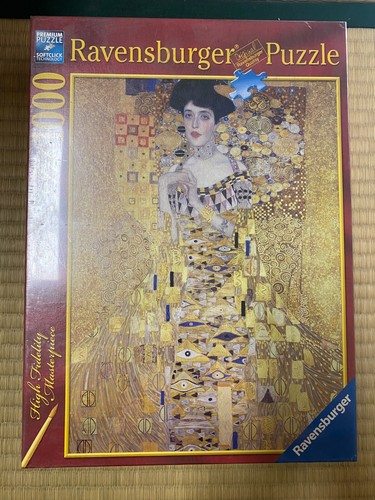 Ravensburger Art Puzzle 1000 Teile Portrait von Adele Gustav Klimt versiegelt Neu - Bild 1 von 5