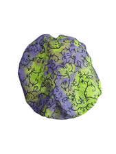 Bouffant surgical scrub hat cap women green purple black spider web halloween