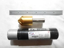 NEW MELIN USA COBALT 1/2" SHANK X 1" DIA. X 2-3/4" L X 90 DEGREE 6FL COUNTERSINK