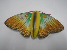 Early Chinese Tinplate Clockwork/Windup Moth or Butterfly (All works)