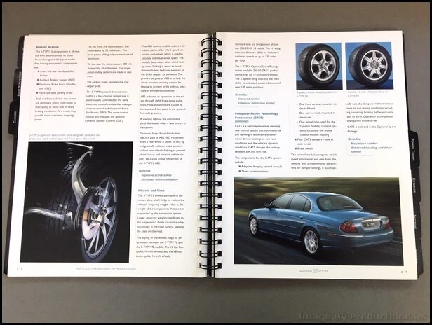 2000 Jaguar S-Type Original Product Guide Brochure Catalog - Image 4 of 4