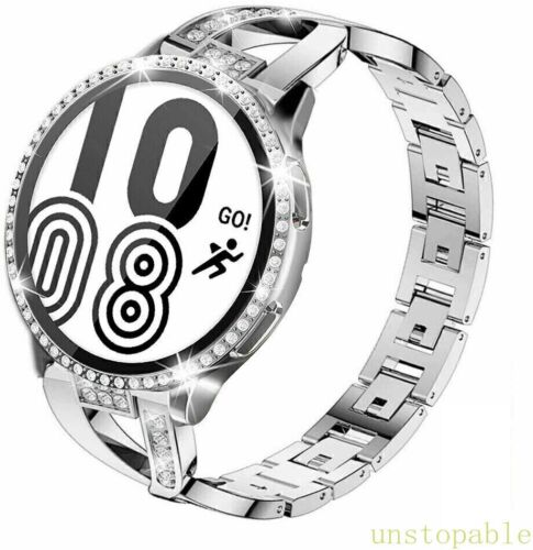 Bling Metal Strap Band For Samsung Galaxy Watch 7 6 5 4 40 44 Diamond Case Cover - Picture 21 of 49