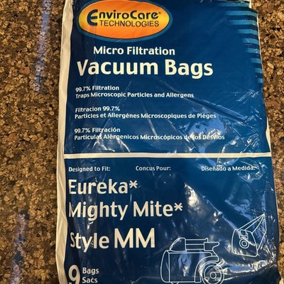 11 bags Fits For Eureka Vacuum Bags for Style MM Mighty Mite no outer packaging 