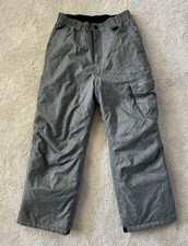 ZeroXposure Snow Pants Ski Snowboard Boys Large 14 / 16 Gray Heather Winter