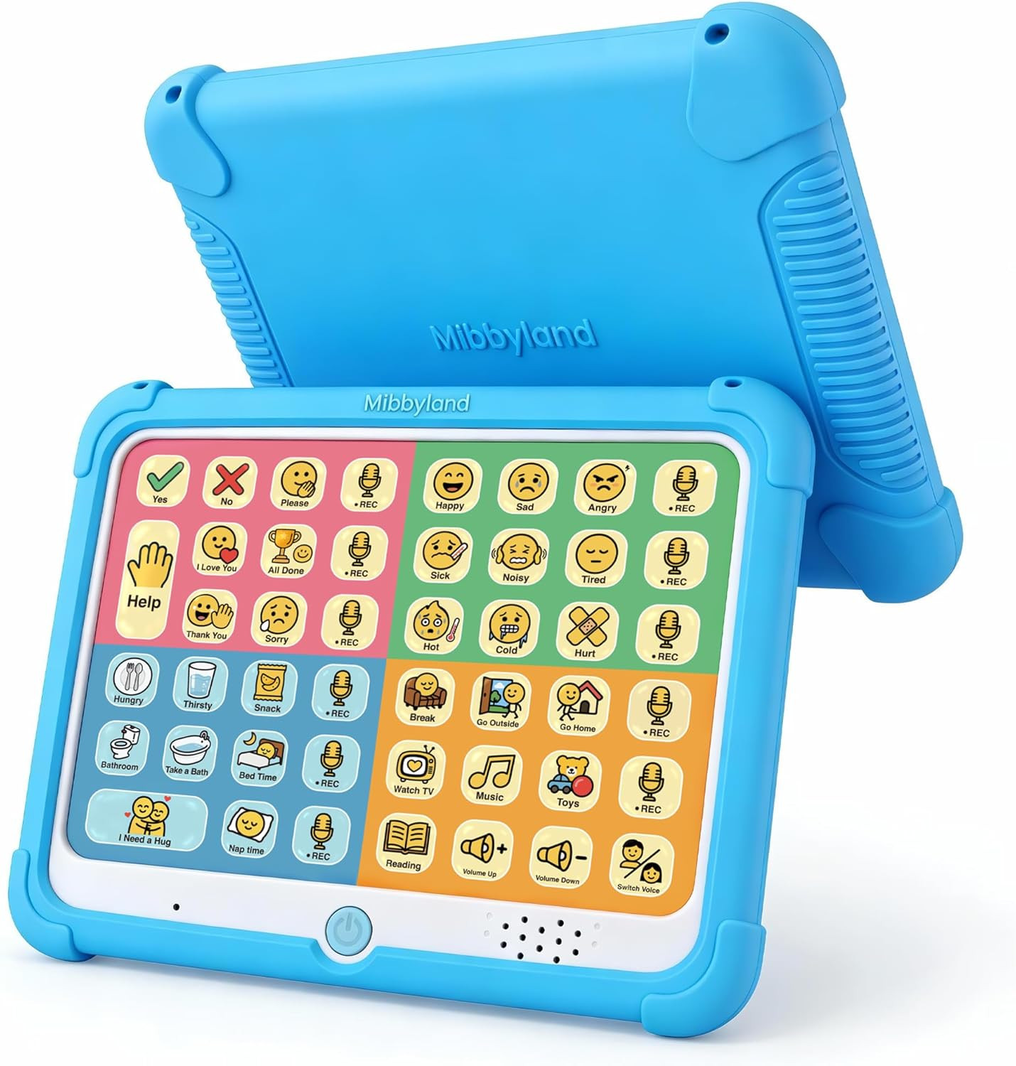 Mibbytalk AAC Device for Autism, Communication Tool for Nonverbal Kids