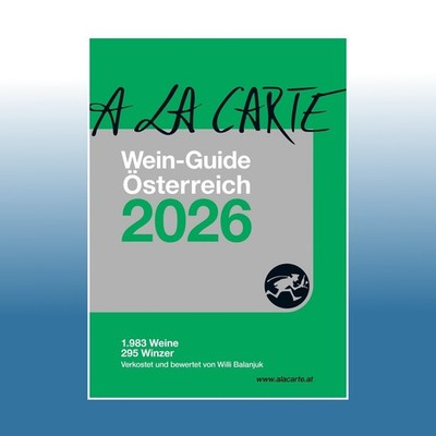 A la Carte Wein-Guide 2026 | Christian Grünwald