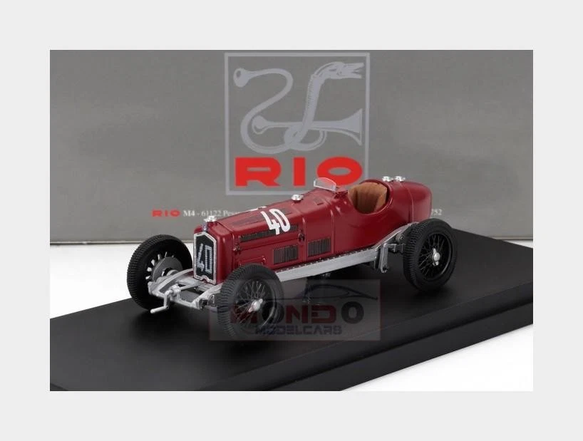 Modèle Réduit 1:43 Rio - Alfa Romeo F1 Tipo B #62, Vainqueur Coppa Acerbo 1933 (L.Fagioli)