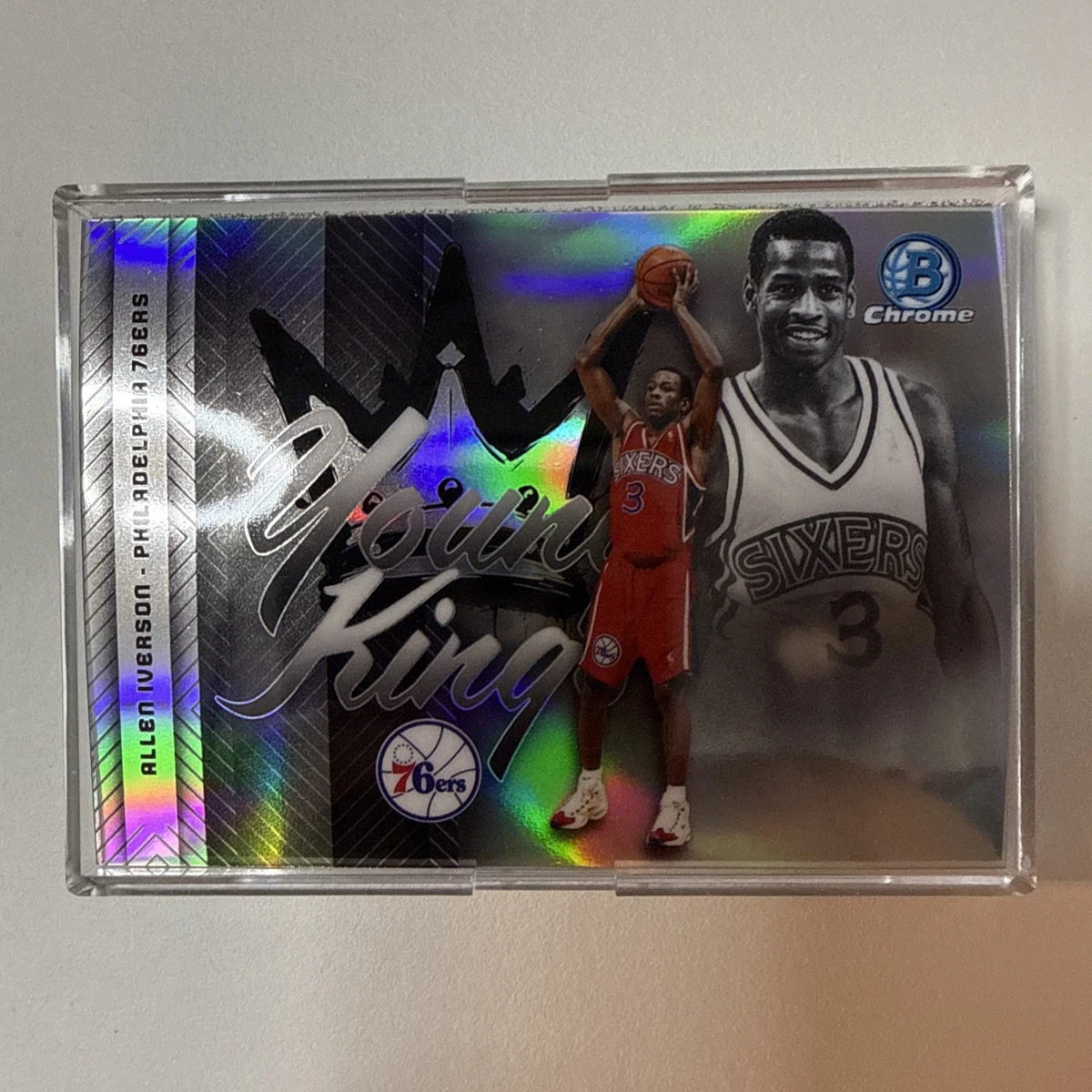 Bowman Allen Iverson Basketball Sports Trading Cards & Accessories