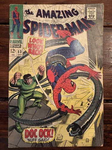 New ListingThe Amazing Spider-Man #53 - Marvel Comics Group OCT 1967 - Doc Ock ‘Nuff Said!