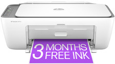 HP DeskJet 2855e 1200 x 1200dpi All-in-One Wireless Printer w/ 3 Months Free Ink