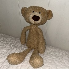 GUND Toothpick Teddy Bear Plush Stuffed Animal Beige 6048330 Lovey 16  