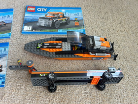 Lego 60085 City Powerboat and Trailer (missing Car)