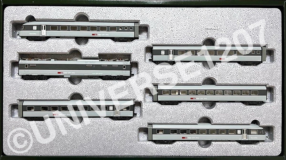 Kato SBB Gottardo 6 Car Train Set K11401 - for sale online | eBay