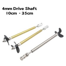 4mm Propeller Schiffsschraube Antriebswelle 3 Blatt für Propeller RC Modell Boot