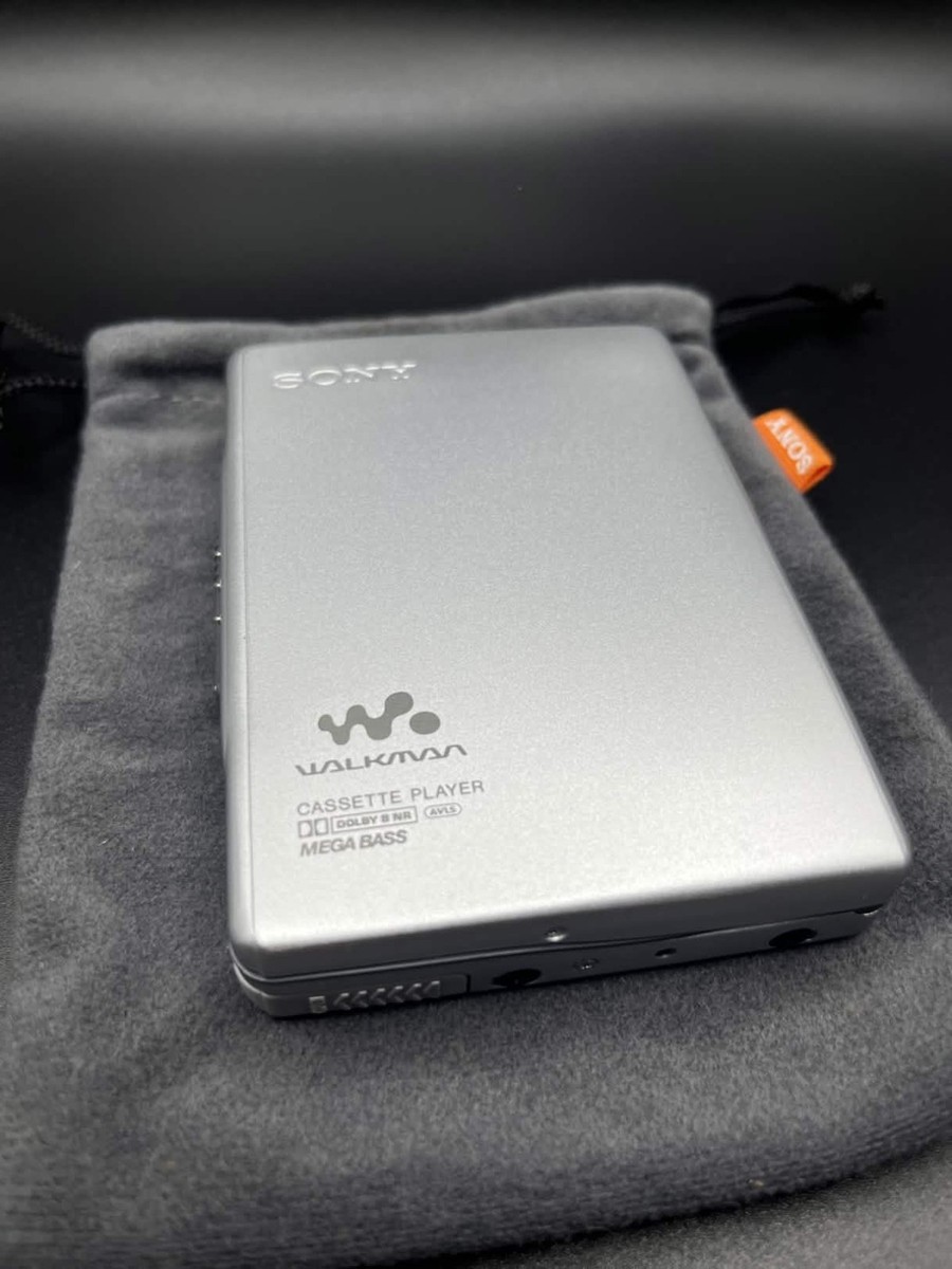 SONY WALKMAN WM-EX921 Silver Cassette Player Tested Working - US