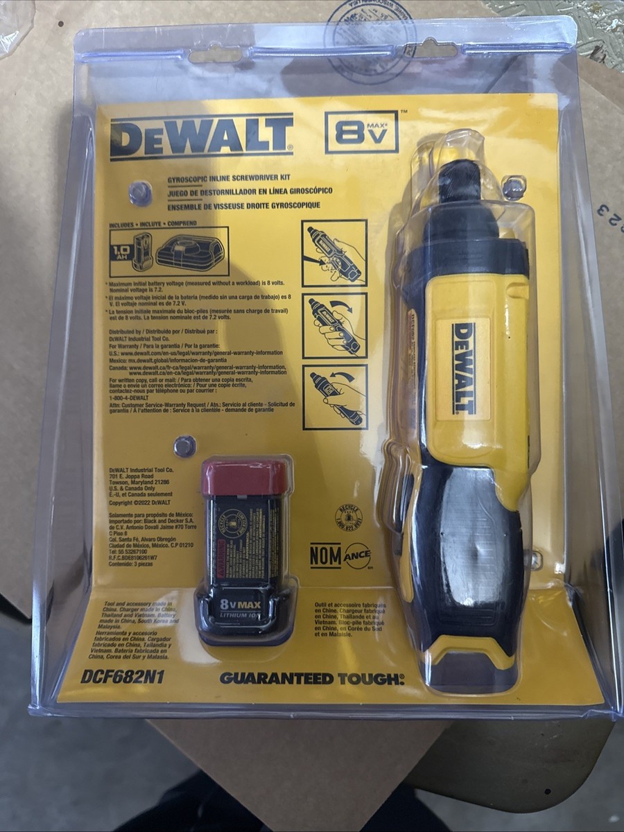 Rechargeable Screwdriver Dewalt 8v Max Cordless Screwdriver Dewalt