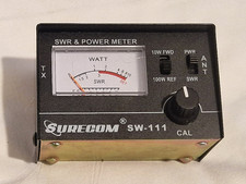 Surecom SW-111 SWR, Leistungsmesser Antenne und Kommunikationstest (funktioniert)