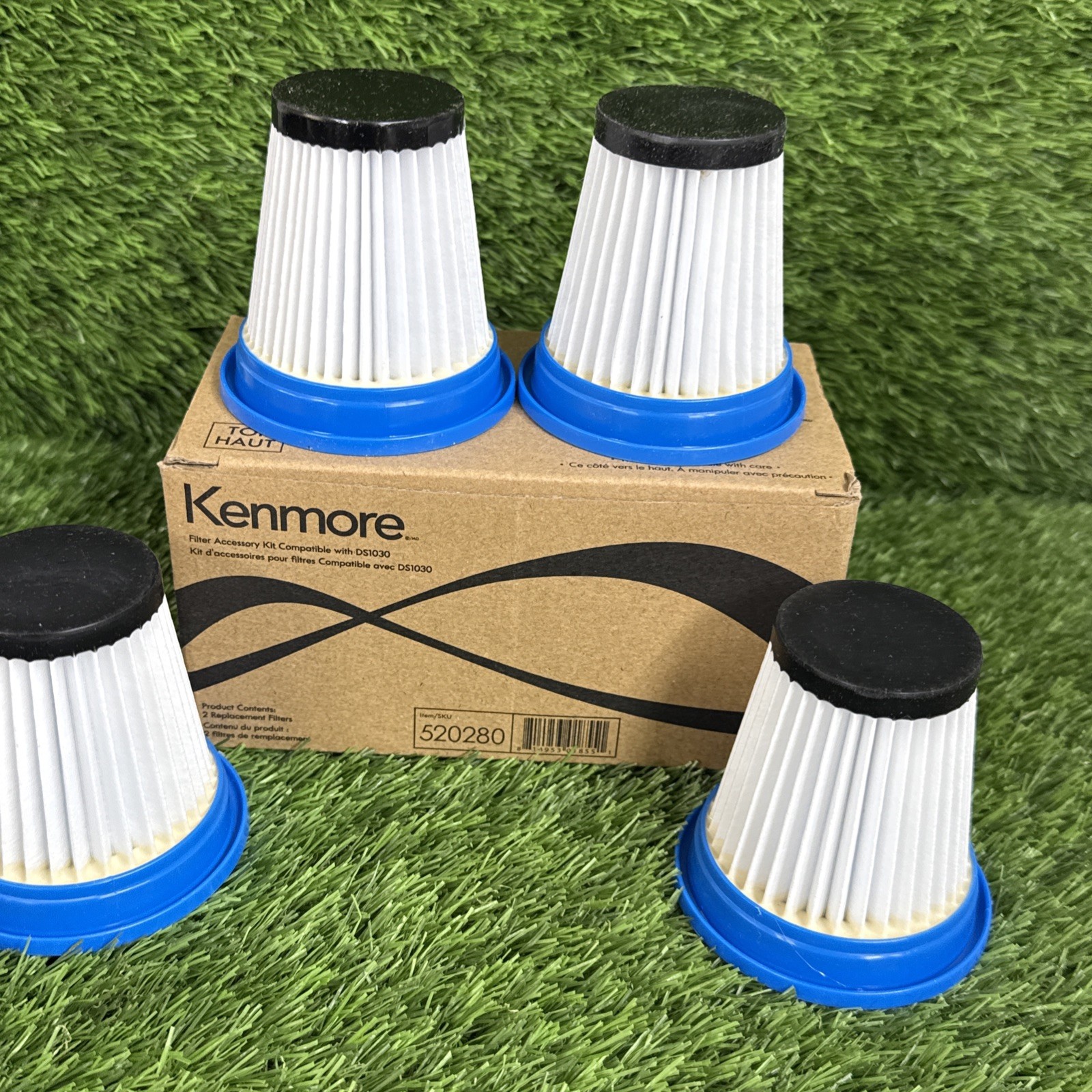 Kenmore 520280 HEPA Replacement Filter 4 PACK BUNDLE LOT OEM Original