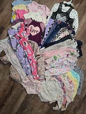 38 Piece Lot Baby Girls Clothes 18 Months 12m 12-18M 18-24M Outfits Pants