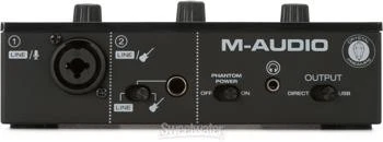 M-Audio M-Track Solo USB Audio Interface - Image 2 of 4